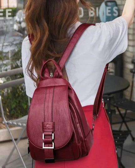 Vintage Leder Rucksack Damen – Dein multifunktionaler Begleiter