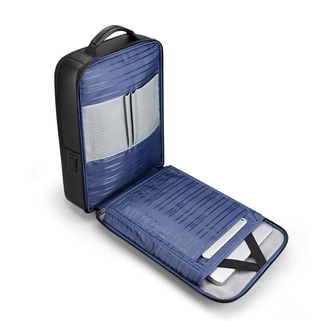 Herren Lederrucksack für Laptop & Reisen – Modern & Robust