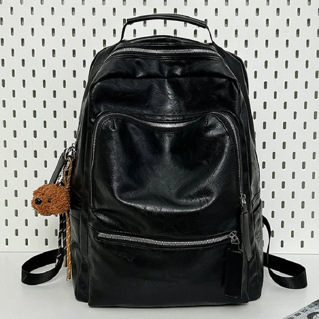 Retro Leder Rucksack für Damen – Dein stilvoller Reisebegleiter