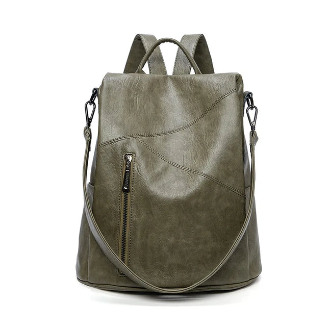 Damen Lederrucksack 2025 – Patchwork aus Kalbsleder für Alltag & Reise
