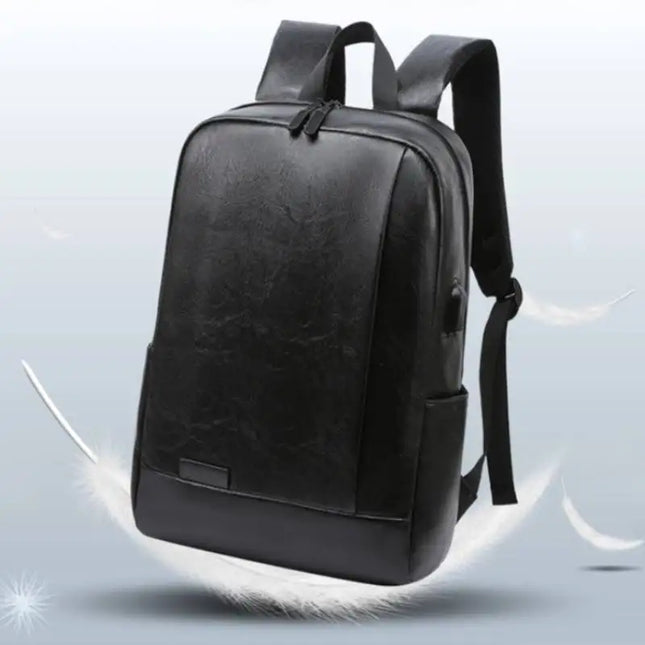 Herren Lederrucksack für Laptop, Büro & Freizeit