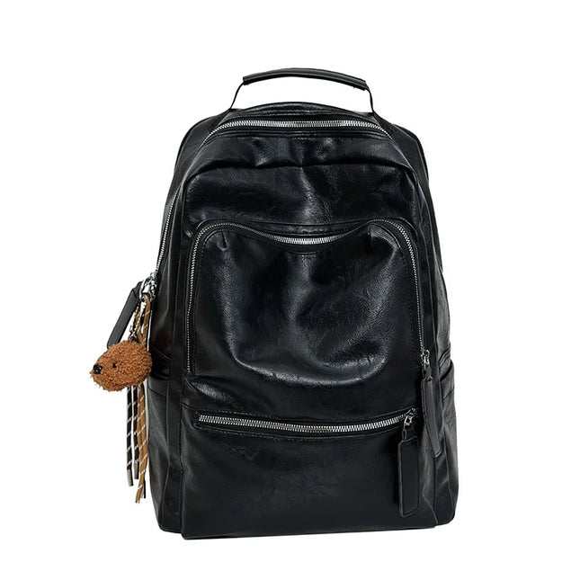 Retro Leder Rucksack für Damen – Dein stilvoller Reisebegleiter