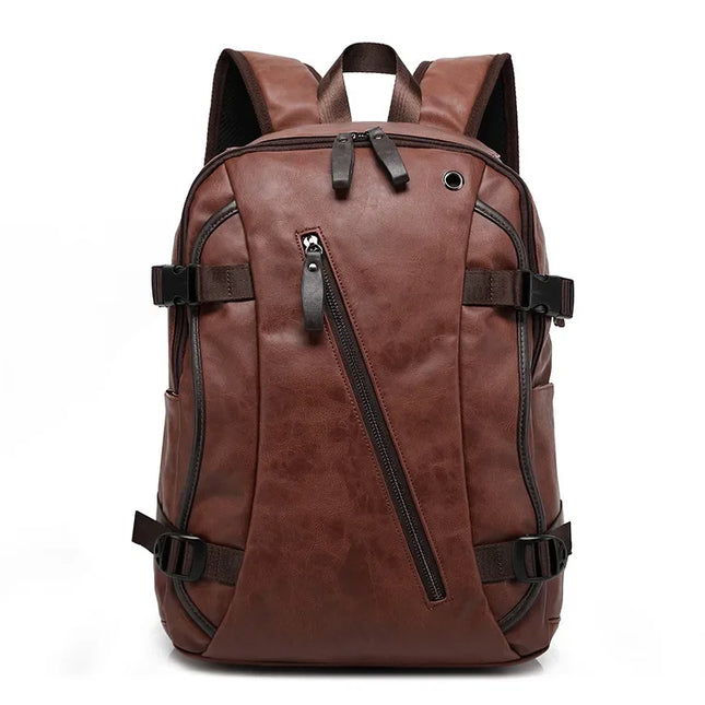 Vintage Leder Rucksack für Herren – Praktisch für Uni & Reise