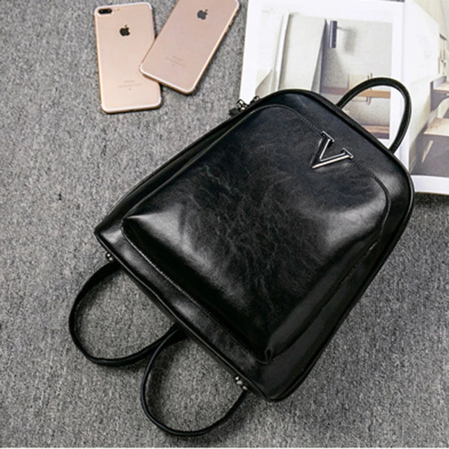 Damen Leder Rucksack: Umhängetasche & Daypack aus echtem Leder