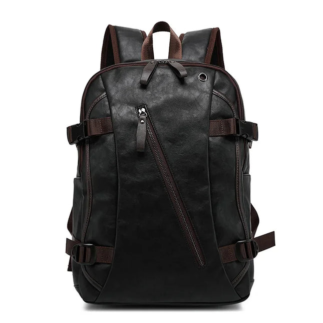 Vintage Leder Rucksack für Herren – Praktisch für Uni & Reise
