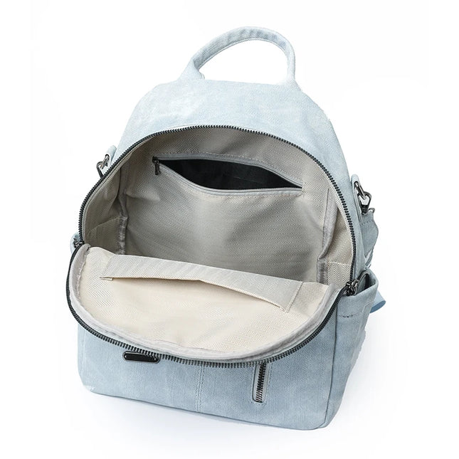 Damen Leder Rucksack – Dein stilvoller Tagesrucksack für Alltag & Schule