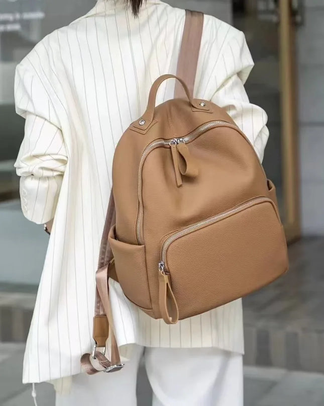 Damen Lederrucksack aus Rindsleder – Modern & Casual