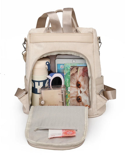 Leder Rucksack Damen – Stilvoller Tagesrucksack für Schule & Freizeit