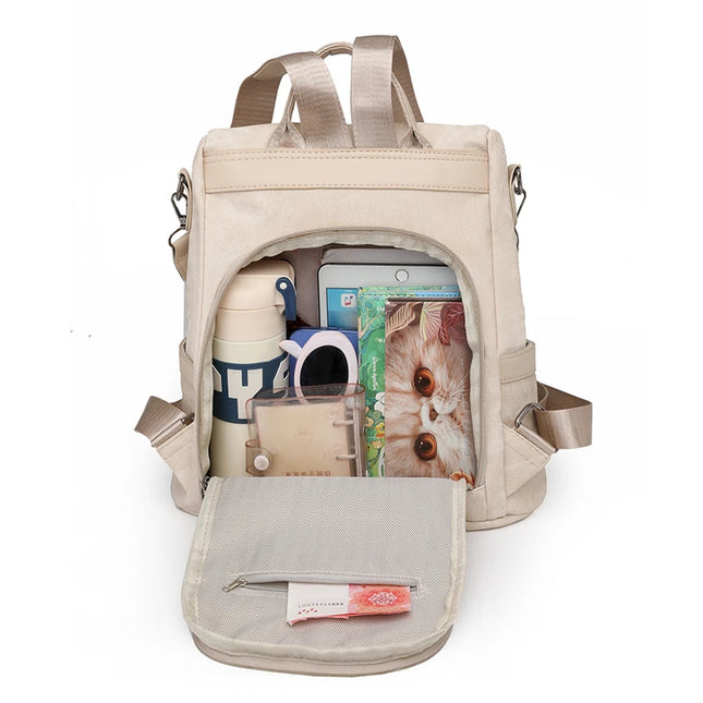 Eleganter Damen Lederrucksack – Dein stilvoller Tagesbegleiter