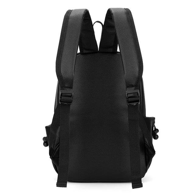 Robuster Rucksack im Leder-Look für Herren – Dein Alltagsbegleiter