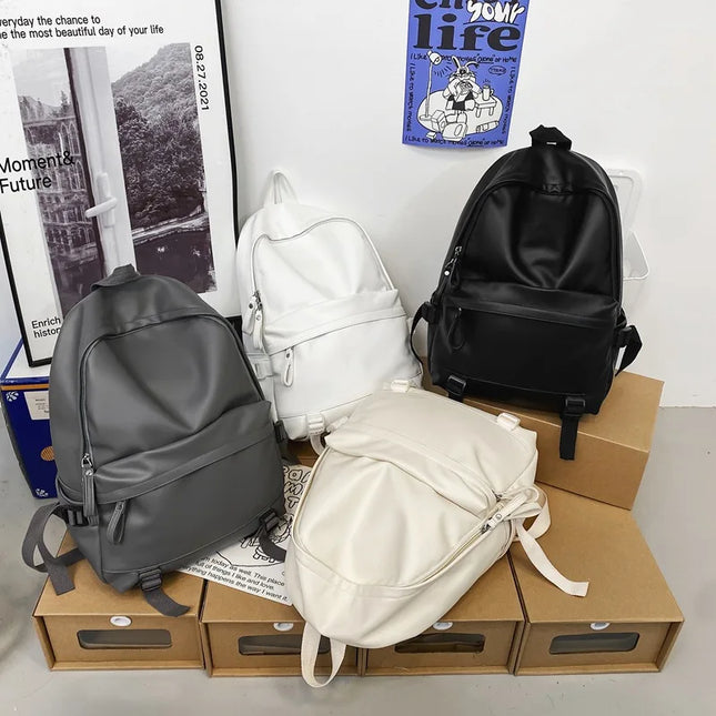 Stilvoller Lederrucksack für Damen & Herren – Laptop & Reise