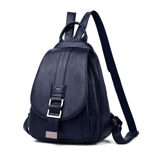 Lederrucksack Damen Vintage – Vielseitig für Schule, Freizeit & Reise