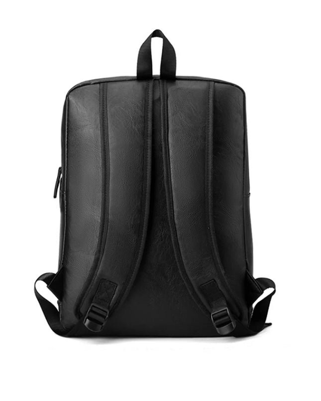 Lederrucksack für Herren: Großer Laptop-Rucksack für Schule & Freizeit