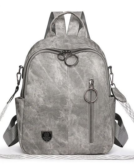 Retro Lederrucksack Damen – Vielseitig, Geräumig & Stylisch Neu