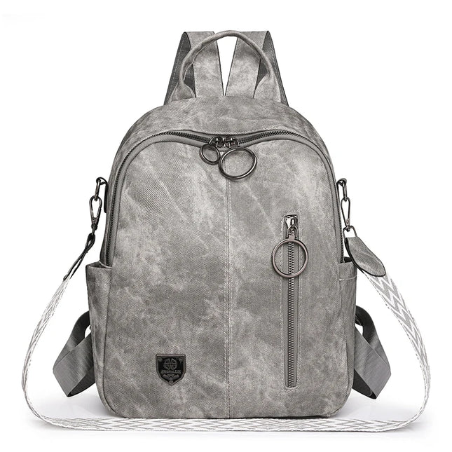 Retro Lederrucksack Damen – Vielseitig, Geräumig & Stylisch Neu