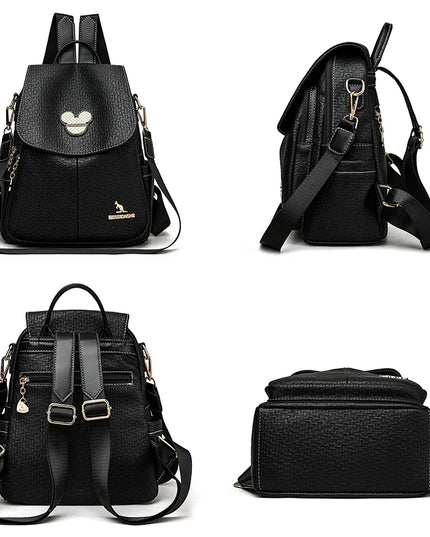 Lederrucksack Damen | Eleganter Begleiter für Alltag & Reise