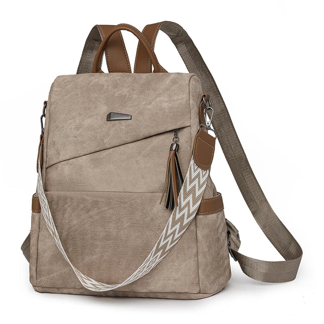 Leder Rucksack Damen – Stilvoller Tagesrucksack für Schule & Freizeit