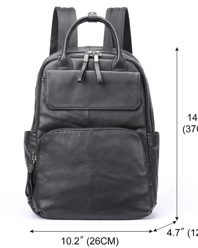 Lederrucksack Herren: Groß für Business, Freizeit & Laptop