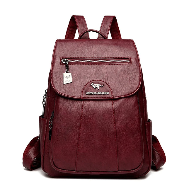 Vintage Lederrucksack für Damen – Weich, vielseitig & in 5 Farben