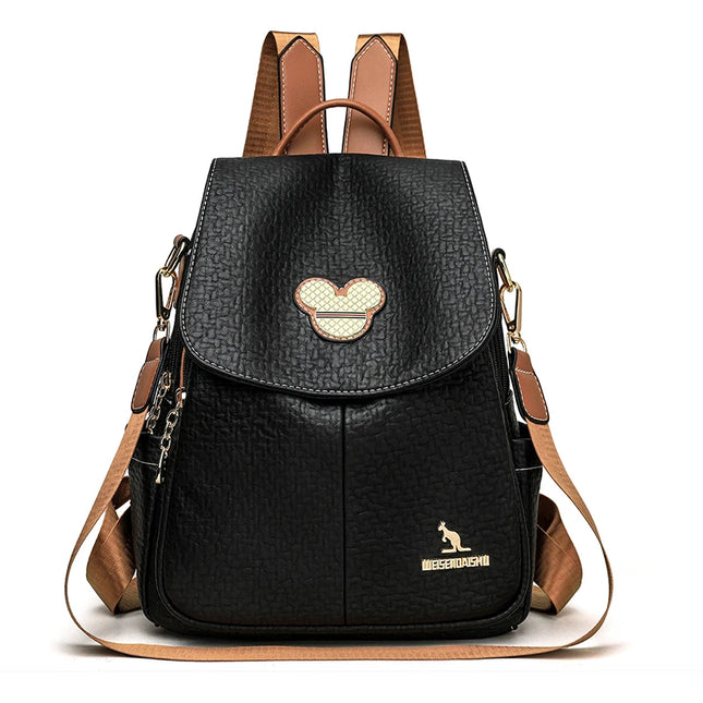 Lederrucksack Damen | Eleganter Begleiter für Alltag & Reise