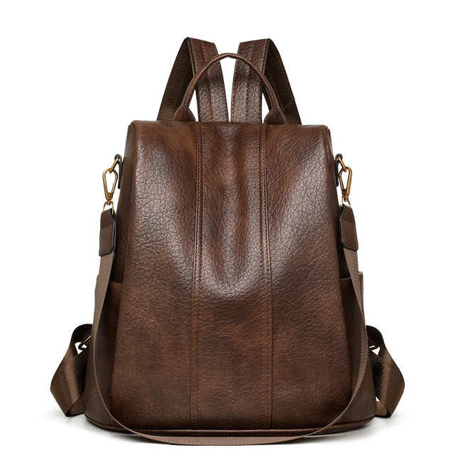 Leder Rucksack für Damen: Diebstahlsicher & Geräumig