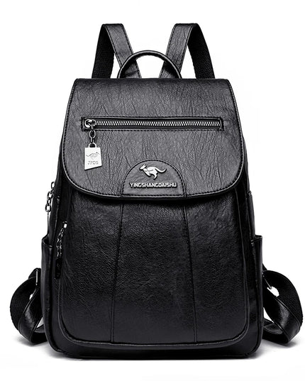 Vintage Leder Rucksack Damen – Weich, Stilvoll & Vielseitig
