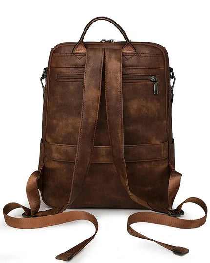 Vintage Leder Rucksack für Damen – Dein Begleiter für Alltag & Reisen