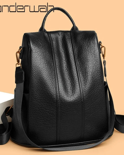 Leder Rucksack für Damen: Diebstahlsicher & Geräumig