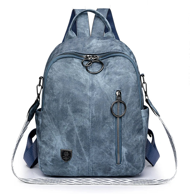Weicher Leder Rucksack Damen: Groß, vielseitig & im Retro-Look