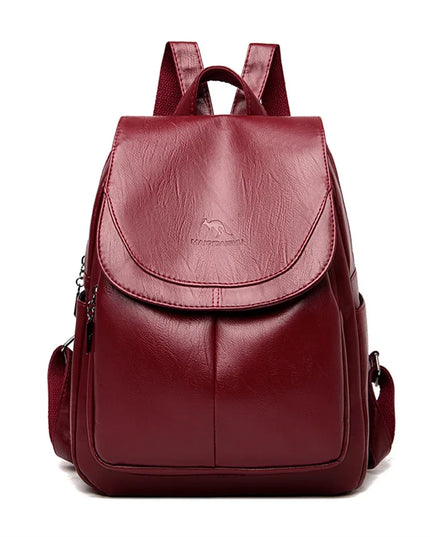 Vintage Lederrucksack für Damen – Dein Begleiter für Alltag & Reise