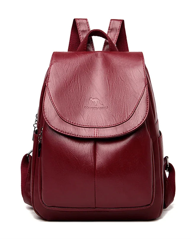 Vintage Lederrucksack für Damen – Dein Begleiter für Alltag & Reise