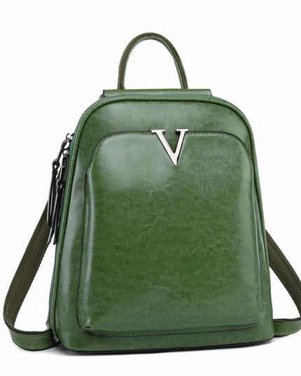Lederrucksack Damen – Retro Umhängetasche & Daypack