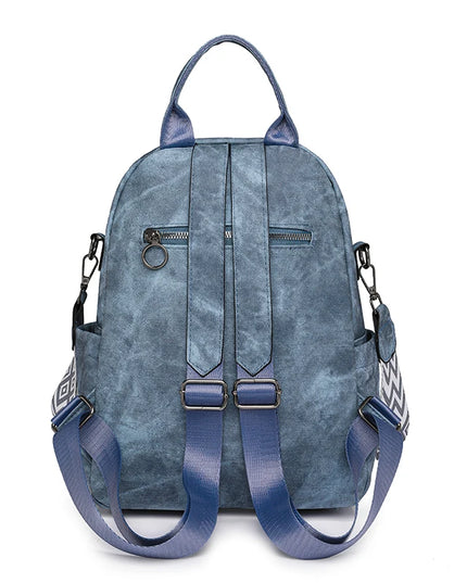 Weicher Leder Rucksack Damen: Groß, vielseitig & im Retro-Look