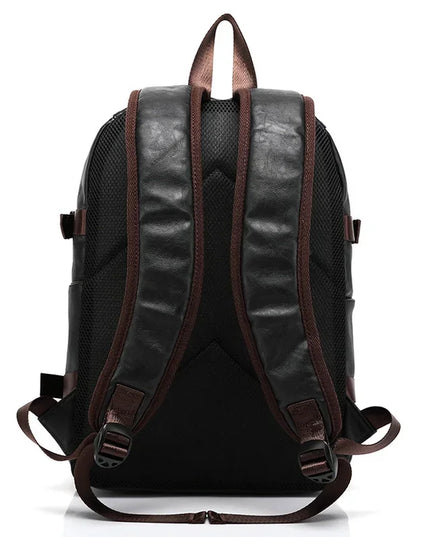 Vintage Leder Rucksack für Herren - Uni, Büro & Reise