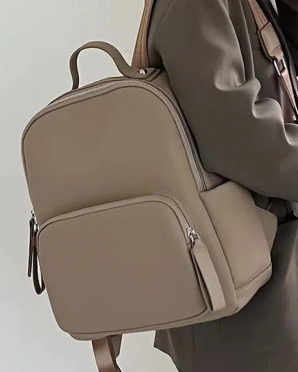Damen Leder Rucksack – Modern & Robust für Alltag & Studium