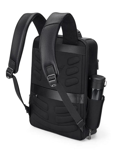 Herren Lederrucksack für Laptop & Reisen – Modern & Robust