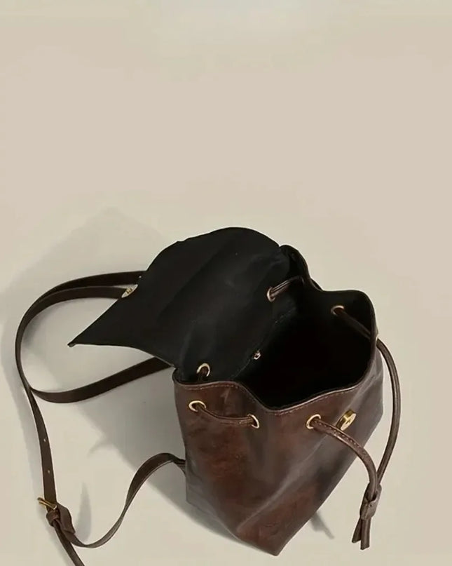 Eleganter Mini Leder Rucksack für Damen – Dein stilvoller Begleiter