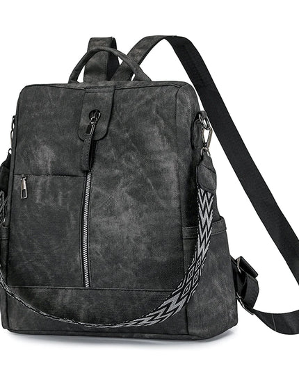 Damen Leder Rucksack – Leicht & Diebstahlsicher für Alltag & Reise