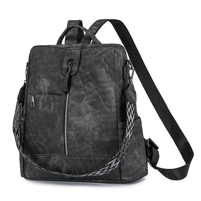 Damen Leder Rucksack – Leicht & Diebstahlsicher für Alltag & Reise