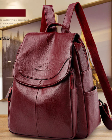 Damen Lederrucksack im Vintage-Stil – Dein Begleiter für jeden Tag