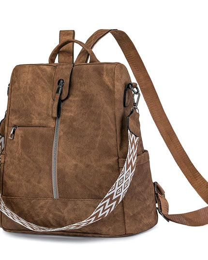 Damen Leder Rucksack: Leicht, stilvoll & diebstahlsicher für unterwegs