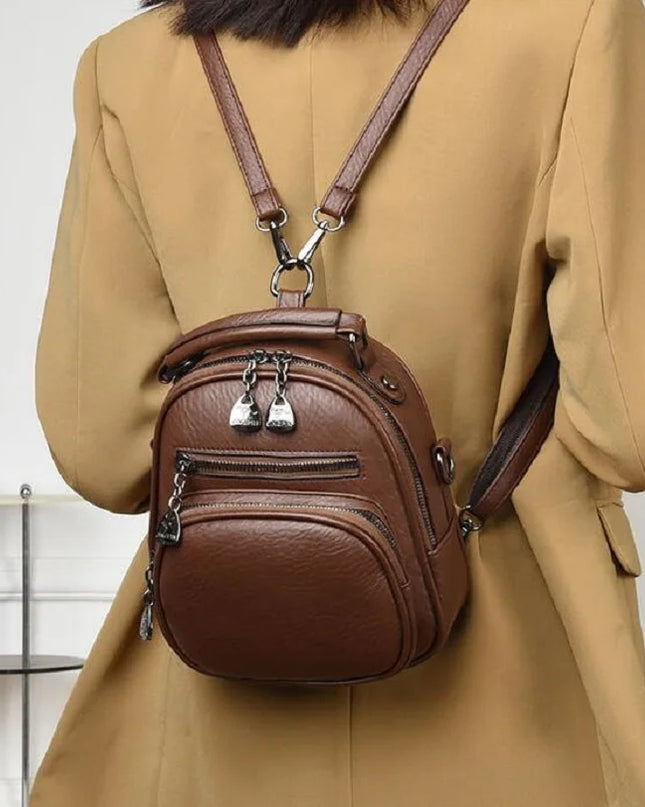 Kleiner Lederrucksack Damen: Weich, vielseitig & stilvoll für jeden Tag