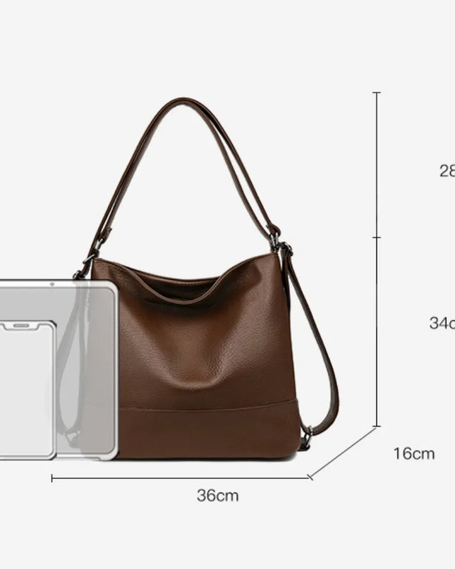 Lederrucksack Damen – Groß & Praktisch für Alltag & Reise