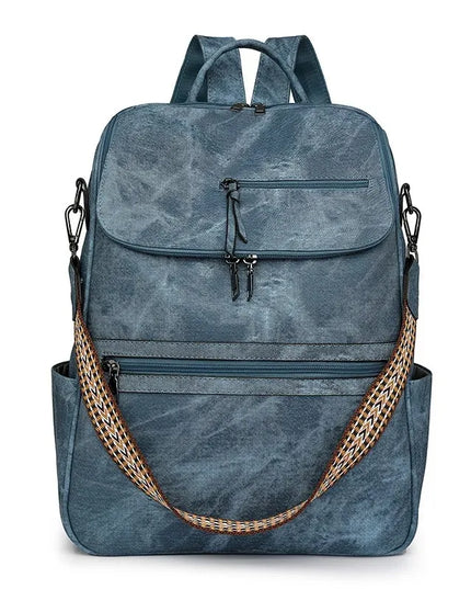 Leder Rucksack Damen: Vintage Design für Alltag, Schule & Reisen