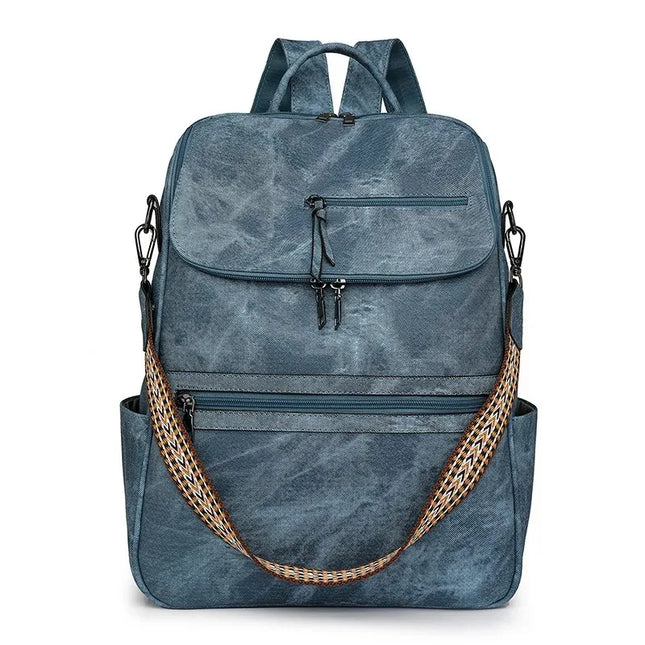 Leder Rucksack Damen: Vintage Design für Alltag, Schule & Reisen