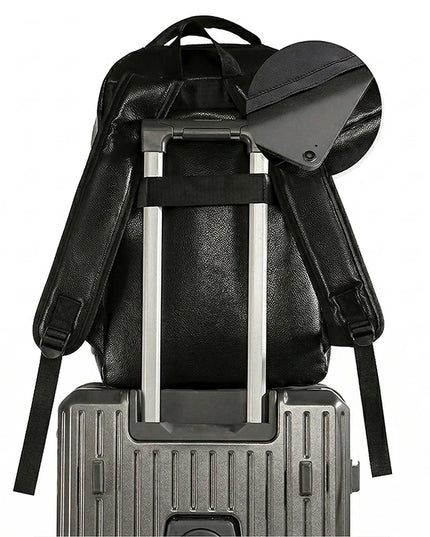 Herren Lederrucksack für Laptop (15.6 Zoll) – Business & Reise