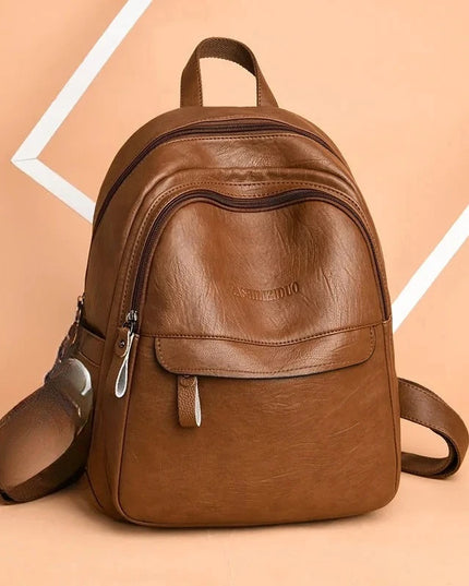 Damen Lederrucksack – Geräumig & Stilvoll für Alltag und Reise