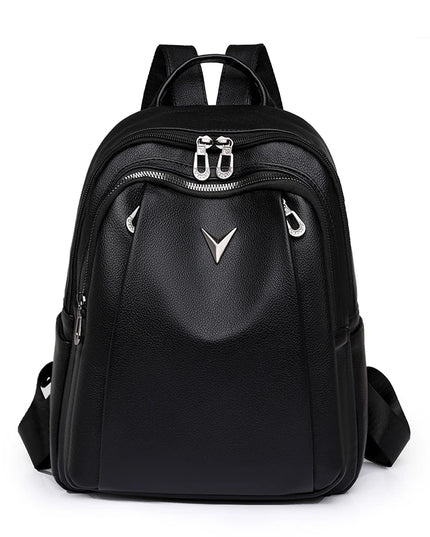 Vintage Leder Rucksack Damen – Geräumig für Alltag & Reise
