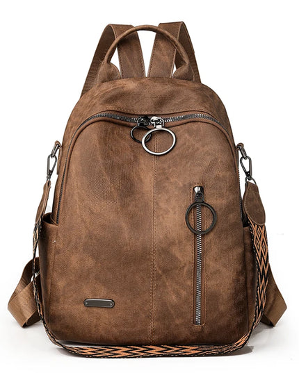 Damen Leder Rucksack – Stilvoller Begleiter für Alltag & Uni