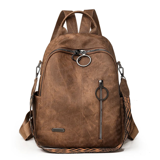 Damen Leder Rucksack – Stilvoller Begleiter für Alltag & Uni